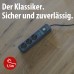 Brennenstuhl Eco-Line, 3-Way Socket Strip with Surge Protector (with Switch and 1.5 m Cable - Especially Power-Saving); Colour: Anthracite