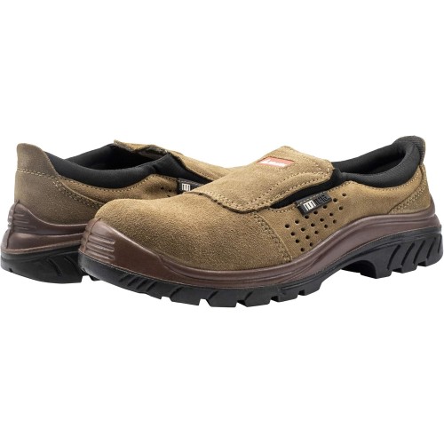 Bellota non-metal 7227 S1P SRC - Lace-less shoes, brown, 7222743S1P