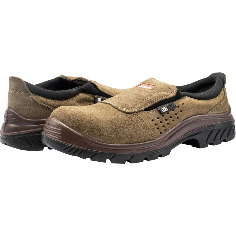 Bellota non-metal 7227 S1P SRC - Lace-less shoes, brown, 7222743S1P