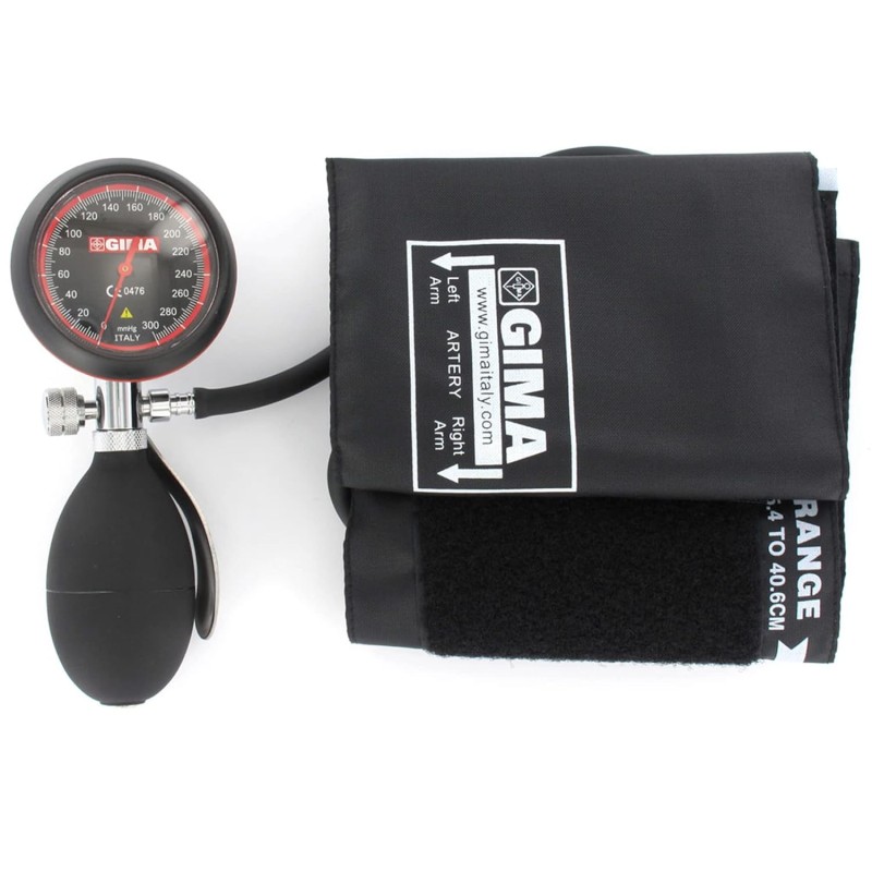 London blood pressure meter, professional sphygmomanometer, black cuff