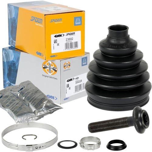 SPIDAN LÖBRO Folding Bellows Axle Boot for Golf 5-7 Passat A3