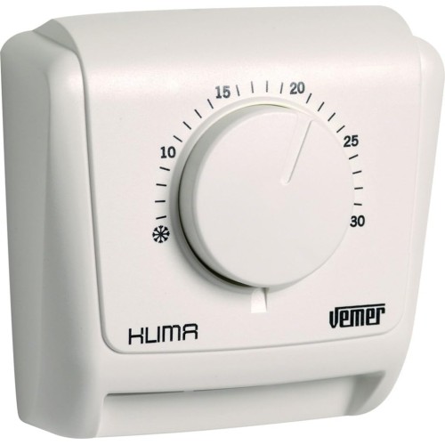Vemer Klima 3 VE019600 Wall Mounted Gas Expansion Thermostat White