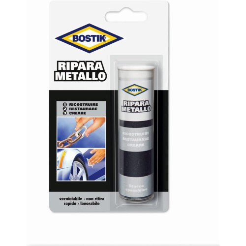 Bostik Burgos 10910 Repairs Metals, Grey Metal, 56 g