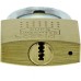 Burg-Wächter Padlock – 6.5 mm Thickness, Pincers, 6 Keys, Boccia 450 40 6 SB Price for 1 Each