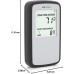 Corentium Home by AirThings, Radon Gas Detector, International Version in Bq/m