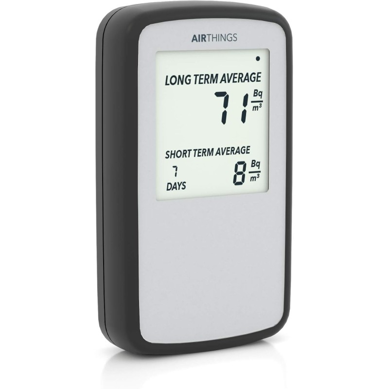 Corentium Home by AirThings, Radon Gas Detector, International Version in Bq/m