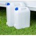 Cartrend Caravan 2911014 Water Canister, Water Tank, Plastic Portable Water Canister for Motorhomes, Camping, Trucks, 10 Litres, White