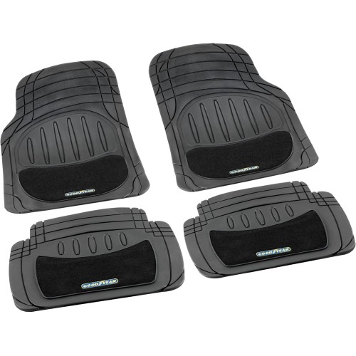 Good Year 77136 Universal Carpet Mat Set – Rubber Lining Carpet Set of 4