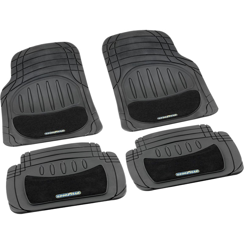 Good Year 77136 Universal Carpet Mat Set – Rubber Lining Carpet Set of 4