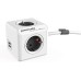 allocacoc PowerCube DuoUSB Extended, 4-портово гнездо 230V Schuko
