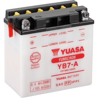 Yuasa YB7-A(CP) Motorcycle and Powersport Battery