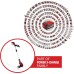 Einhell cordless grass trimmer GE-CT 18 Li-Solo Power X-Change (Li-Ion, 18 V, 24 cm cutting width, 8500 rpm, rotatable and tiltable motor head, Flowerguard, without battery and charger)