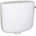 SANIT 91.601.01..0000 91.601.01..0000 Cistern 936 (Flush Volume 6 Litres, Low-Hanging, with Start-Stop Technology, Colour White Alpine, with Angle Valve G 1/2, Connection Tube, Chrome-Plat