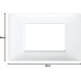 Placca 3M bianco 14653.01