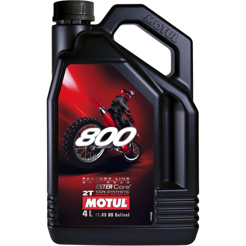 Motul 800 2T Pro Racing Premix - 4L. 837141 / 101440 by Motul