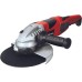 Einhell TE-AG 230/2000 Angle Grinder (230 V, 2000 W, Min RPM 65000, Max Disc Diameter 230 mm, Softstart, Toolless Disc Cover Adjustment, Includes Additional Handle)