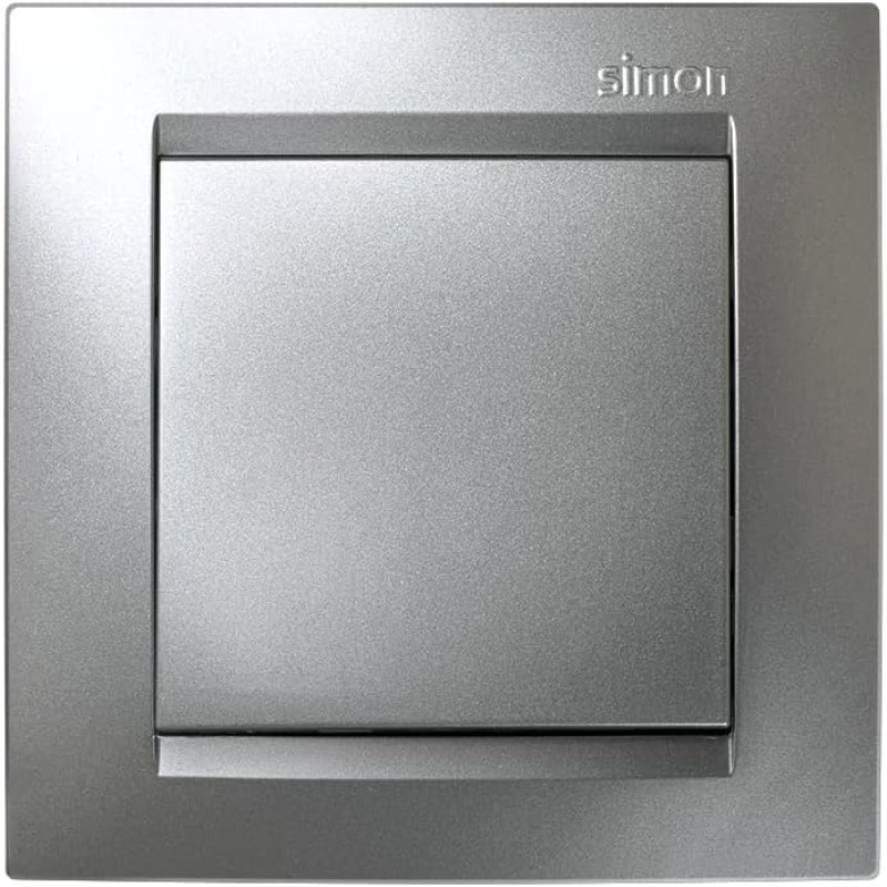 Simon M139846 Switch Series 15 Aluminium