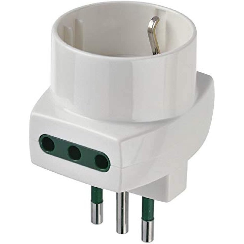 VIMAR Ri. 00322B Power Plug Adaptor for Socket White