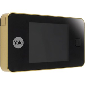 Yale Standard Digitaler Türspion 500 -Live-Ansicht - Hochwertige Kamera - Gold - 45-0500-1432-00-0201