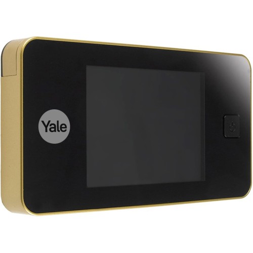 Yale Standard Digitaler Türspion 500 -Live-Ansicht - Hochwertige Kamera - Gold - 45-0500-1432-00-0201