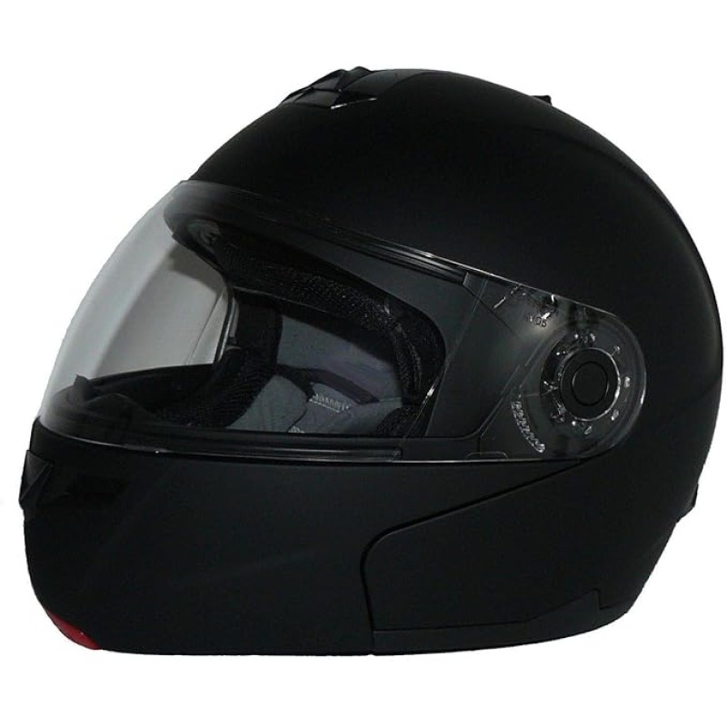 protectWEAR Klapphelm Motorradhelm mit Sonnenblende H910-MT