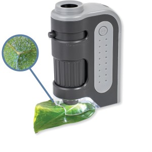 Carson MM-300 MicroBrite Plus 60x - 120x LED Illuminated Pocket Microscope