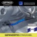 Artago 880/B Easy Hook Steering Wheel Lock Pedal Anti-Theft Steering Wheel Pedal Car, Articulated and Armoured