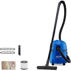 Nilfisk Buddy II 12L Wet/Dry Vacuum Cleaner for Workshop, Home, Garden and Car (1200 W)