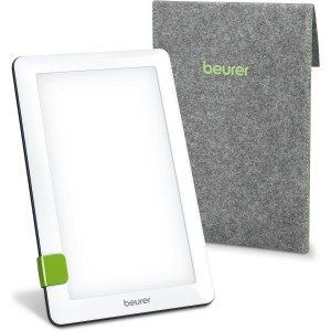 Beurer TL 30 daylight lamp, simulation of daylight, light intensity approx. 10,000 lux at 10 cm distance, medical device with LED technology, flicker and UV-free, with variable stand and bag