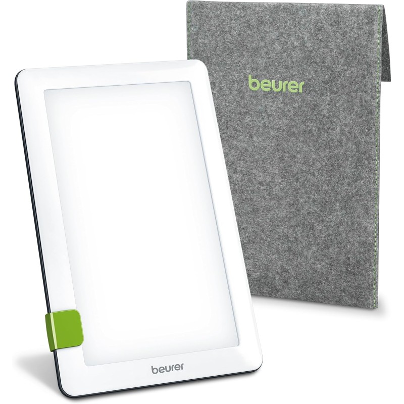 Beurer TL 30 daylight lamp, simulation of daylight, light intensity approx. 10,000 lux at 10 cm distance, medical device with LED technology, flicker and UV-free, with variable stand and bag