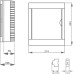 Surface-Mounted Small Distribution/Fuse Box/Distribution Box Surface-Mounted IP40 2,4,6,8,12,16,24,36 Module, 1,2,3-row with DIN Rail + PE/N Terminals
