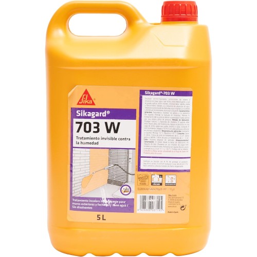 Sika Guard 703W Water Repellent for Facades and Protection Against Water Infiltration 118782