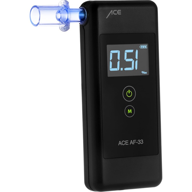 ACE Breathalyser AF-33, TU-Vienna Measuring Accuracy: 97.9% Police Accurate