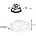 Tescoma Cooling Tray with Low Lid Ø 34 cm Delicia , Assorted, 33.7 x 32.5 x 12 cm