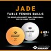 Donic-Schildkröt Jade Table Tennis Ball Poly 40+ Quality, White, Orange or in Assorted Colours, Pack of 6, 12 Pieces, 72 Pieces or 144 Pieces
