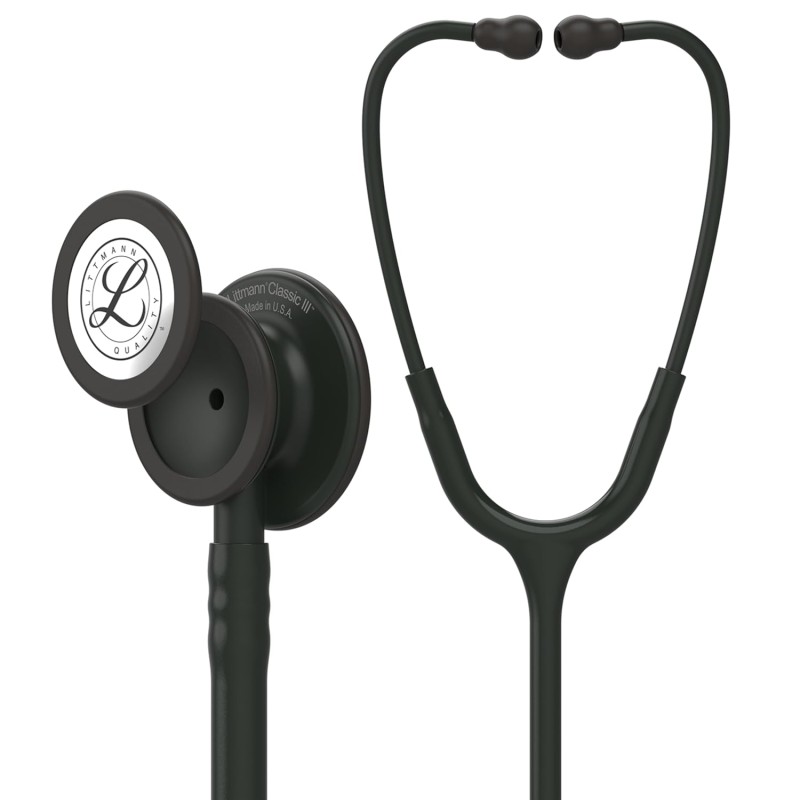 3M Littmann 5803 Classic III stethoscope, Black Edition