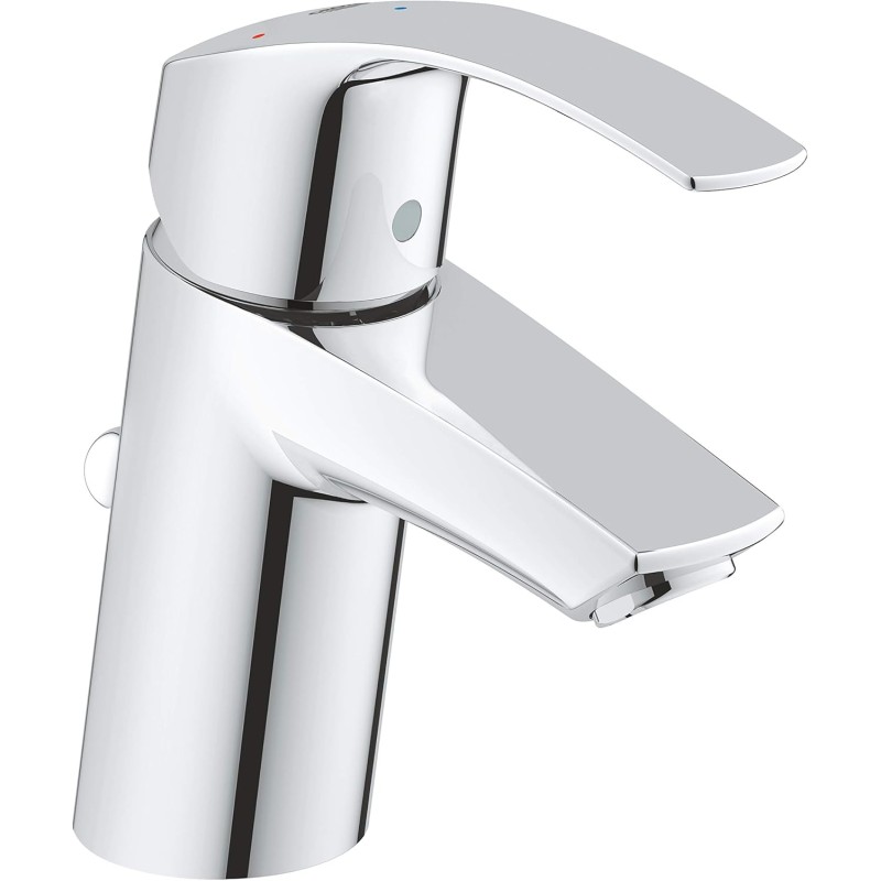 GROHE 32926002 Eurosmart Basin Tap with Pop-Up Waste Set