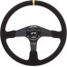 Simoni Racing DEF Universal Steering Wheel, Dia 380 mm, Black