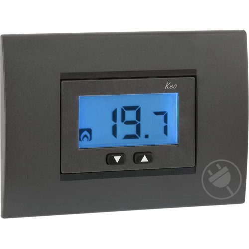 Thermostat keo-a Encastre LCD 230 V