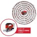 Einhell TE-JS 18/80 Li-Solo Power X-Change Cordless Jigsaw (18 V, Max. 80 mm Cutting Depth, 4 Levels Pendulum Stroke, Suction Adapter, Parallel Stop, LED Light, Battery Not Included)