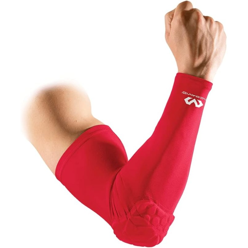 Mcdavid MC DAVID 6500R Unisex Adult Sleeves, unisex, 6500R-SC-XS, red, XS