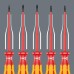 Wera VDE- insulated Screwdriver Set 160 / 7 iSS Kraftform Plus 100 Series 7-Piece 05135961001