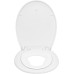 Woltu WS2601 Built-in Child Seat Soft Close Plastic Toilet Seat Soft Close Toilet Seat – Fix-Clip, Anti-Bacterial