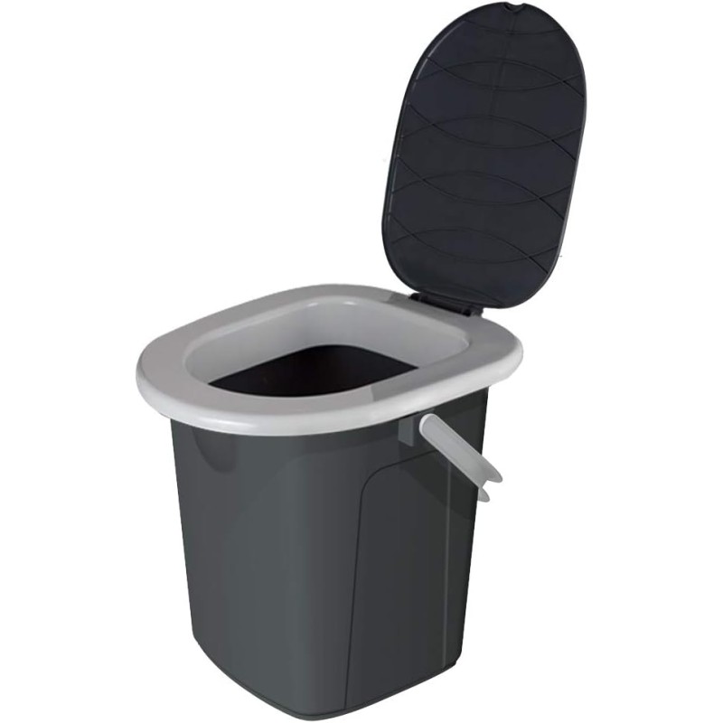 BranQ 1306 Camping Toilet, Gray, M