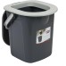 BranQ 1306 Camping Toilet, Gray, M