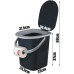 BranQ 1306 Camping Toilet, Gray, M