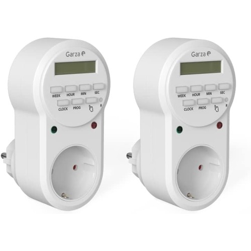 Garza - Electronic Countdown Timer (from 10 min to 12 hours) Colour: White