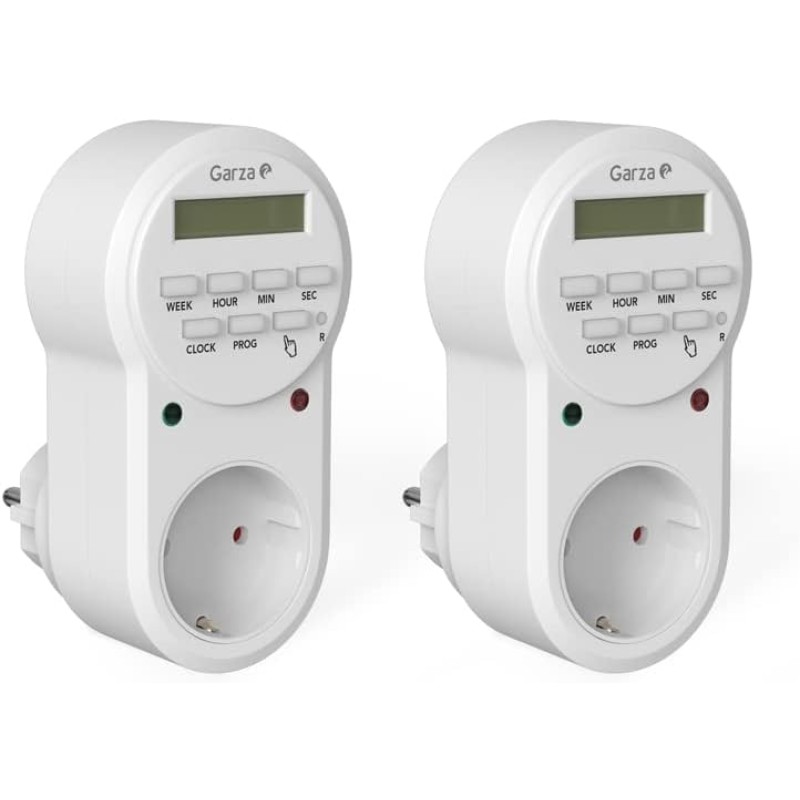 Garza - Electronic Countdown Timer (from 10 min to 12 hours) Colour: White