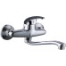 DP Bath Lirio- Wall hanging mixer tap (kitchen tap), silver