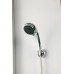 DP Bath Shower Panel with Hydromassage (PVC), 1 Piece, Silver, Hidro Pascua